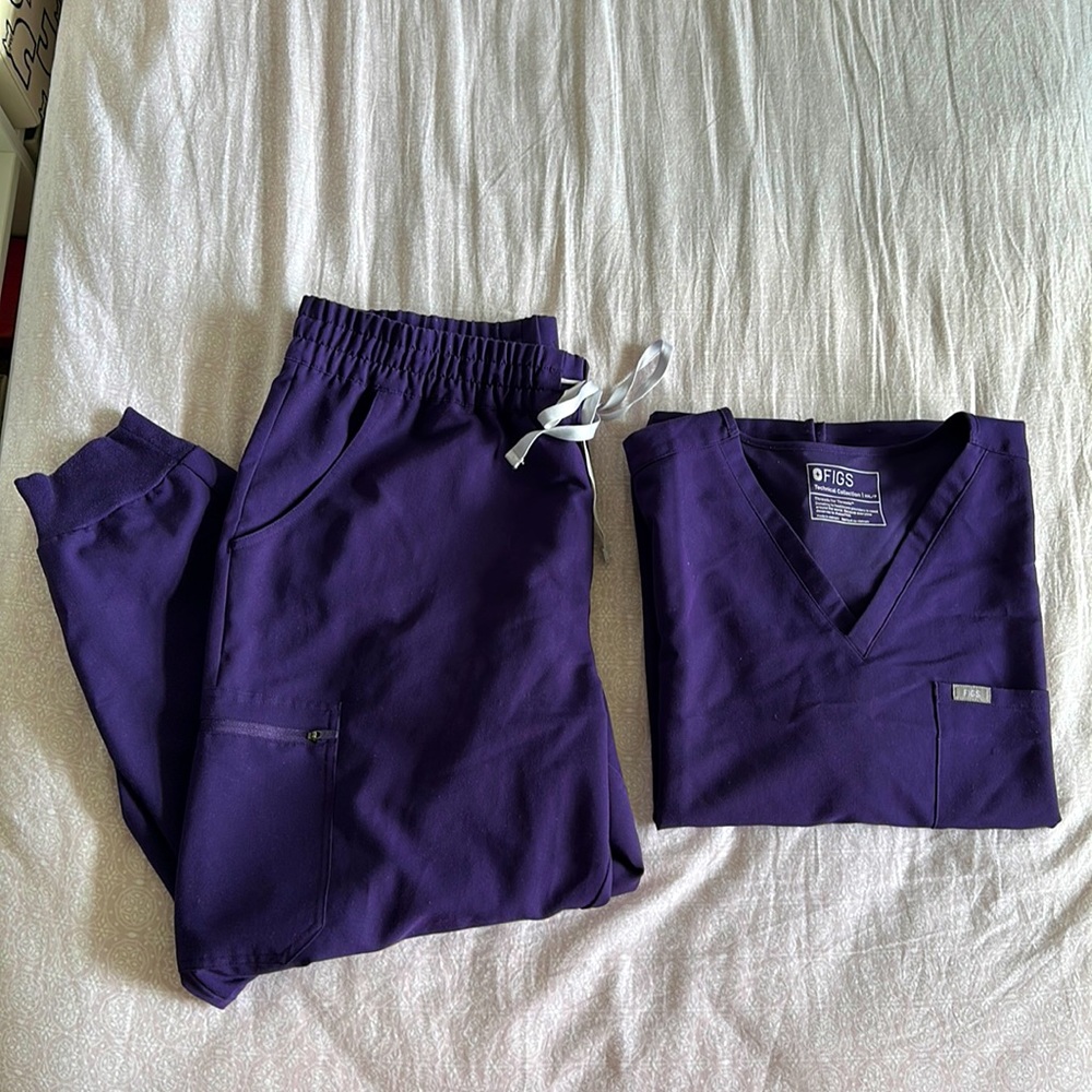 FIGS PURPLE JAM Scrub Set (Injection Collection)